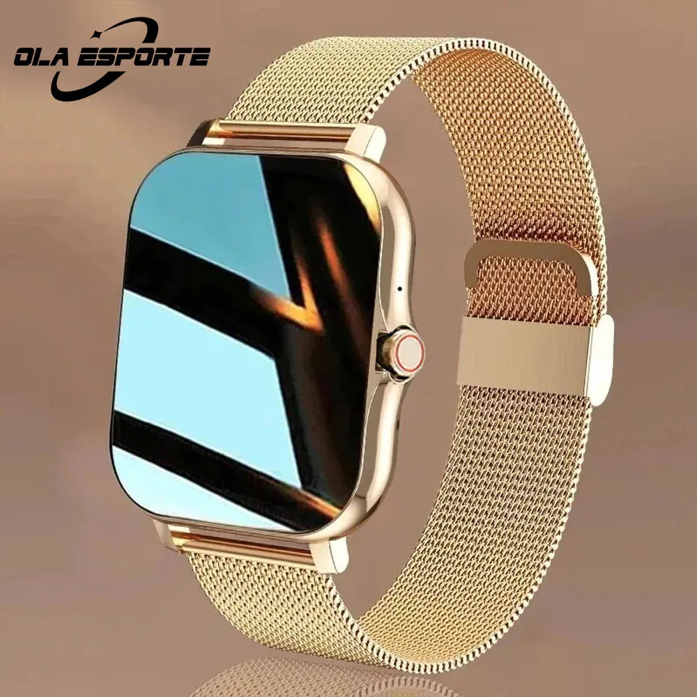 2024 Bluetooth Smartwatch for Men and Women with 1.44" Full Touch Screen, Fitness Tracking, and Call Functionality