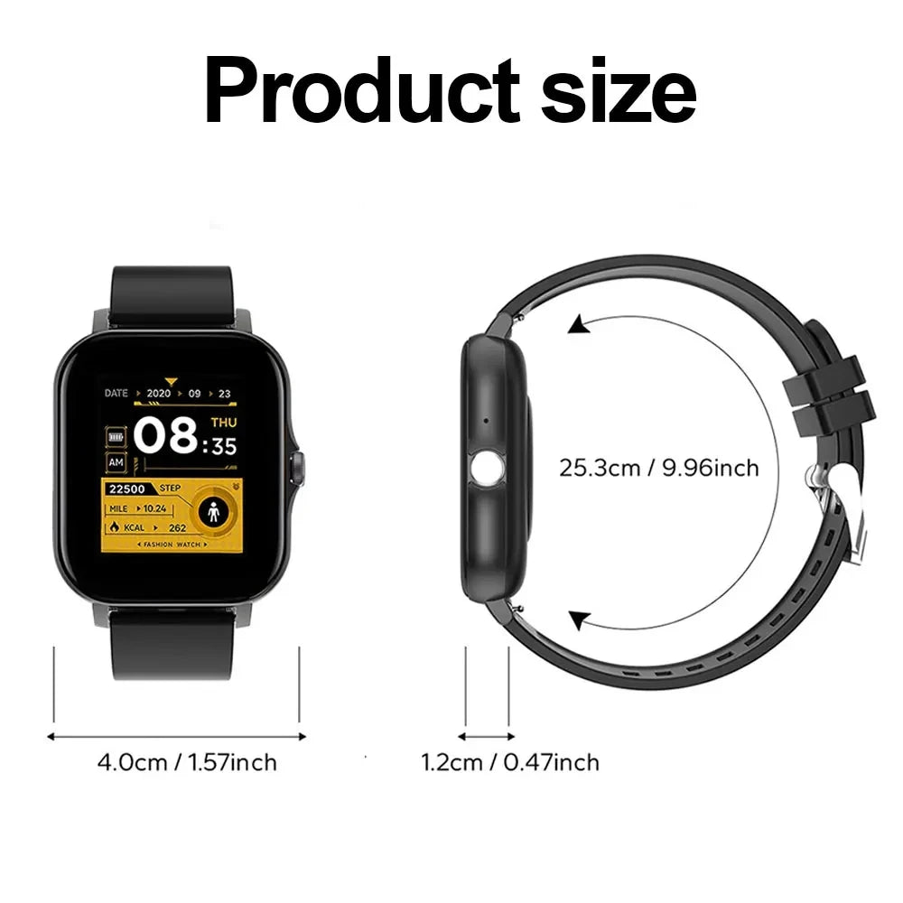 2024 Bluetooth Smartwatch for Men and Women with 1.44" Full Touch Screen, Fitness Tracking, and Call Functionality