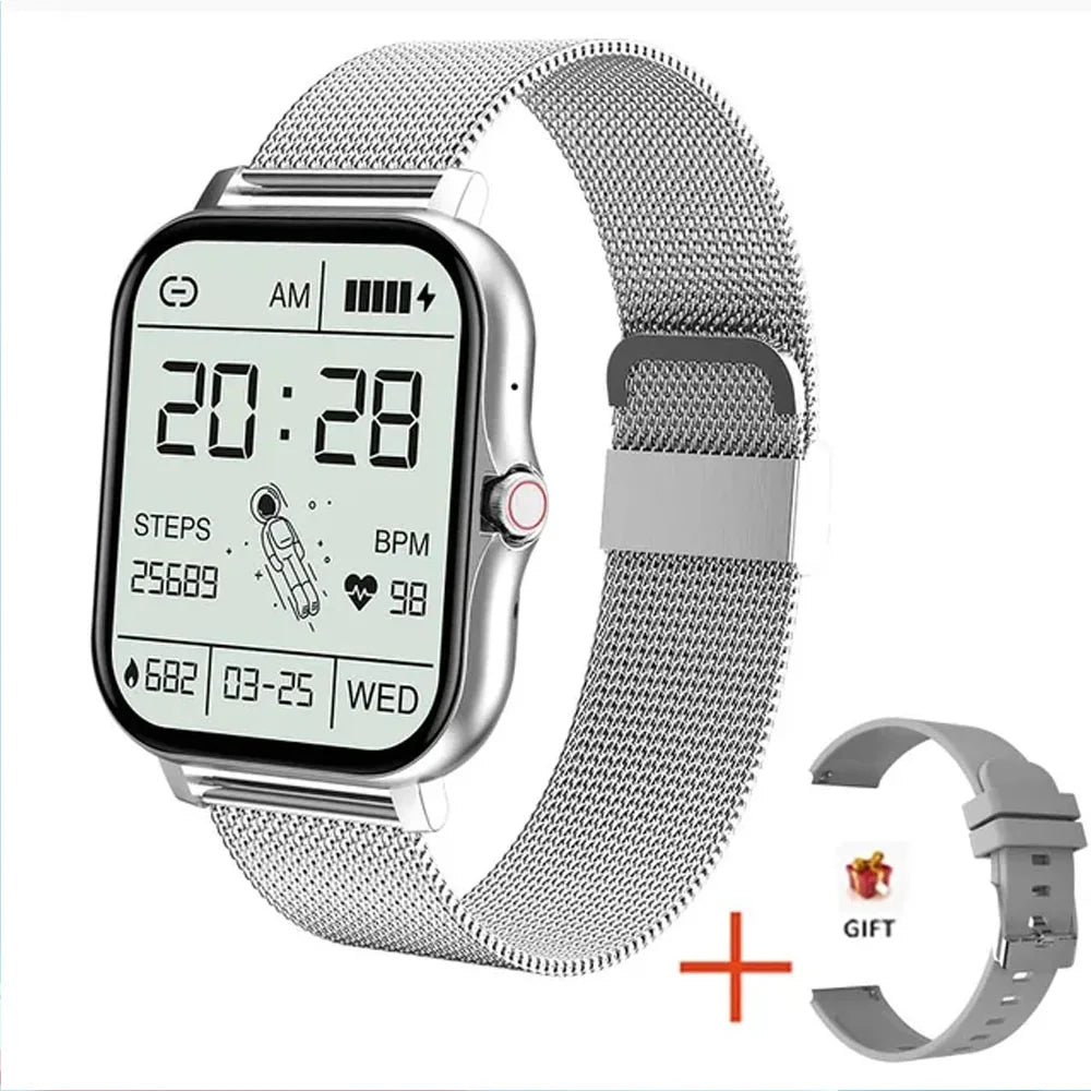 2024 Bluetooth Smartwatch for Men and Women with 1.44" Full Touch Screen, Fitness Tracking, and Call Functionality