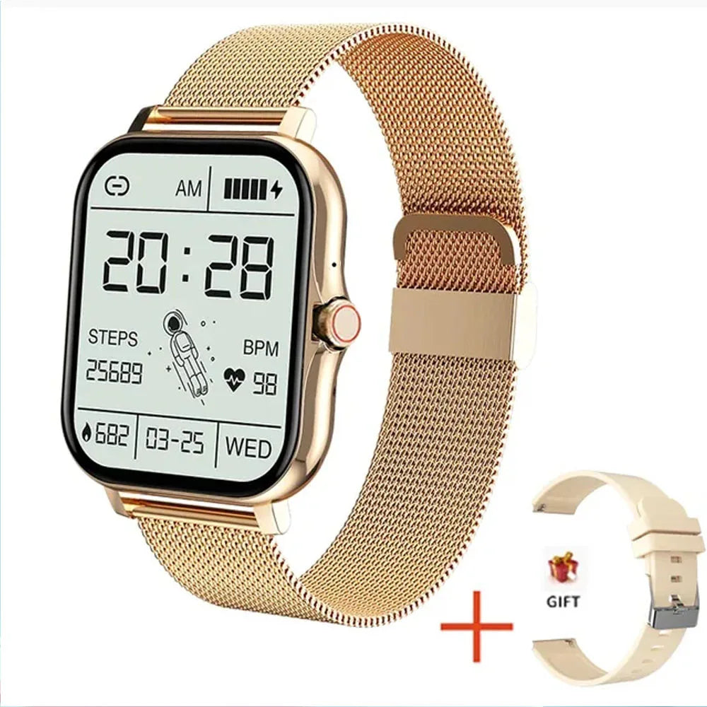 2024 Bluetooth Smartwatch for Men and Women with 1.44" Full Touch Screen, Fitness Tracking, and Call Functionality